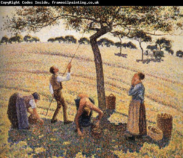 Camille Pissarro Apple picking